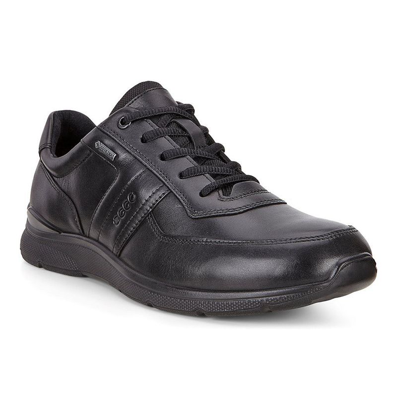 Men Casual Ecco Irving - Sneakers Black - India ZMTHNV539